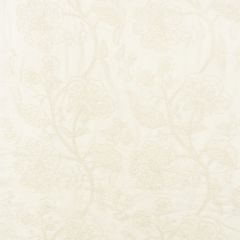 F Schumacher Full Bloom Embroidery Cream 70811 Contemporary Embroideries Collection Indoor Upholstery Fabric