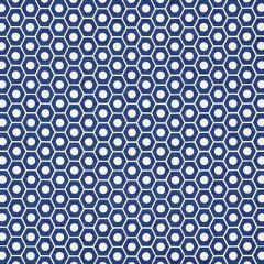F Schumacher Queen B Navy 177070 Prints by Studio Bon Collection Upholstery Fabric