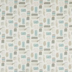 Clarke and Clarke Explorer Pastel F1186-03 Land And Sea Collection Multipurpose Fabric