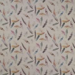 Clarke and Clarke Feather Nica Cream Country Garden Collection Multipurpose Fabric