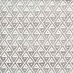 F Schumacher Hoffmann Velvet Silver 72991 Cut and Patterned Velvets Collection Indoor Upholstery Fabric