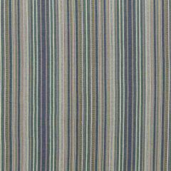 Mulberry Home Tapton Stripe Teal / Indigo FD735-R46 Festival Collection Multipurpose Fabric