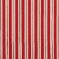 Baker Lifestyle Tango Ticking Red PF50430-4 Carnival Collection Multipurpose Fabric