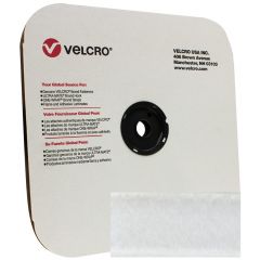 1.5 inch (38mm) Velcro Loop - White