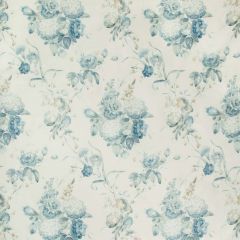 Lee Jofa Adelyn Handblock Blue 2018100-135 Multipurpose Fabric