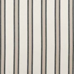 Clarke and Clarke Oxford Charcoal F0419-01 Ticking Stripes Collection Upholstery Fabric