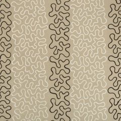 Kravet Doodle Flax 4564-1681 Amusements Collection by Kate Spade Drapery Fabric