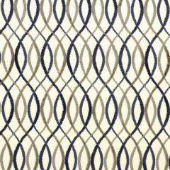 Lee Jofa Modern Infinity Beige / Midnight by Allegra Hicks Indoor Upholstery Fabric