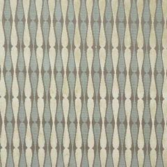Lee Jofa Modern Dragonfly Taupe / Aqua by Allegra Hicks Indoor Upholstery Fabric
