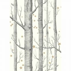 Cole and Son Woods and Stars Black &White 10311050 Whimsical Collection Wall Covering