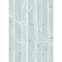 Cole and Son Woods and Stars Powder Blue 10311051 Whimsical Collection Wall Covering