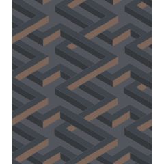 Cole and Son Luxor Charcoal 1051001 Geometric II Collection Wall Covering