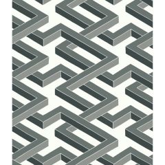 Cole and Son Luxor Black And White 1051002 Geometric II Collection Wall Covering