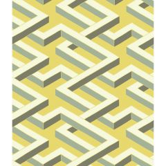 Cole and Son Luxor Green 1051005 Geometric II Collection Wall Covering