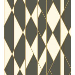Cole and Son Oblique Black And White 10511049 Geometric II Collection Wall Covering