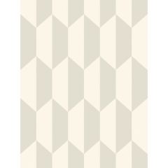Cole and Son Tile White And Stone 10512052 Geometric II Collection Wall Covering