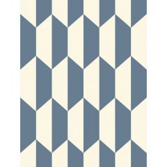 Cole and Son Tile Blue And White 10512054 Geometric II Collection Wall Covering
