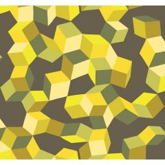 Cole and Son Puzzle Yellow And Black 1052012 Geometric II Collection Wall Covering