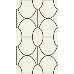 Cole and Son Riviera Black And White 1056026 Geometric II Collection Wall Covering