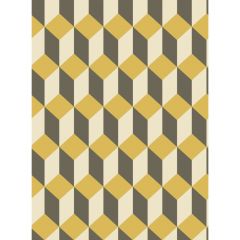 Cole and Son Delano Yellow And Black 1057032 Geometric II Collection Wall Covering