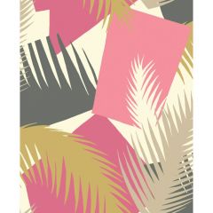 Cole and Son Deco Palm Pink 1058038 Geometric II Collection Wall Covering