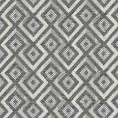 Clarke and Clarke Veda Charcoal F1138-01 Equinox Collection Upholstery Fabric