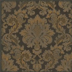 Cole and Son Stravinsky Charcoal & Bronze 1084017 Mariinsky Damask Collection Wall Covering