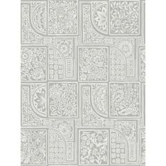 Cole and Son Bellini Grey & White 1089047 Mariinsky Damask Collection Wall Covering