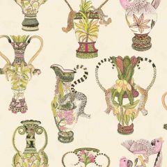 Cole and Son Khulu Vases Cream & Multi 10912057 Ardmore Collection Wall Covering