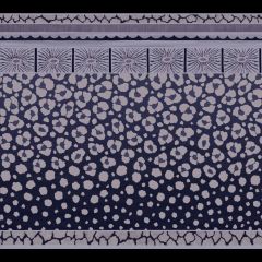 Cole and Son Zulu Border Black & White 10913061 Ardmore Collection Wall Covering