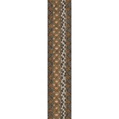 Cole and Son Ardmore Border Black & Burnt Orange 1095026 Ardmore Collection Wall Covering