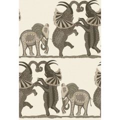 Cole and Son Safari Dance Neutral & Charcoal 1098036 Ardmore Collection Wall Covering