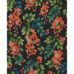 Cole and Son Bougainvillea Rouge / Green / C Sky / Charcoal 1176017 Seville Collection Wall Covering