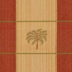 Robert Allen Island Tree Paprika Color Library Multipurpose Collection Indoor Upholstery Fabric
