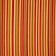 Robert Allen Party Stripe Crimson Color Library Collection Indoor Upholstery Fabric
