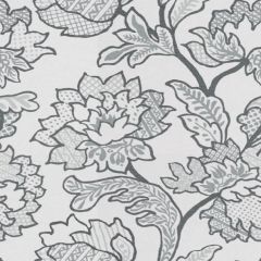 Kravet Geo Floral Platinum 11 Sarah Richardson Harmony Collection Multipurpose Fabric