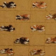 Robert Allen Bowtie Quilt Aged Gold Color Library Collection Indoor Upholstery Fabric