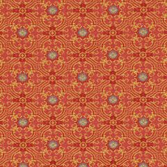 Robert Allen King Louie Cayenne Color Library Collection Indoor Upholstery Fabric