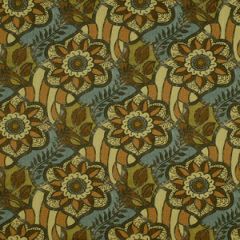 Robert Allen Contract Blossom Graphite 412 Indoor Upholstery Fabric
