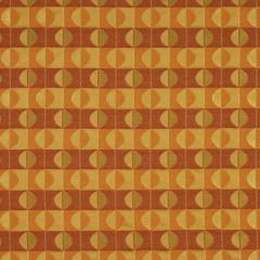 Robert Allen Contract Spherical Paprika Indoor Upholstery Fabric