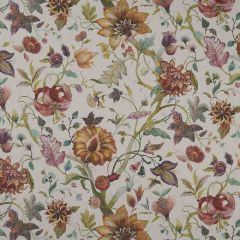 Clarke and Clarke Delilah Culla Spice / Linen Country Garden Collection Multipurpose Fabric