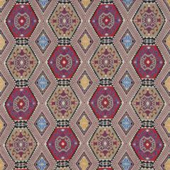 Mulberry Home Magic Carpet Plum FD283-H113 Bohemian Travels Collection Multipurpose Fabric