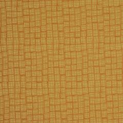 Robert Allen Contract Grid Blocks Butterscotch Indoor Upholstery Fabric