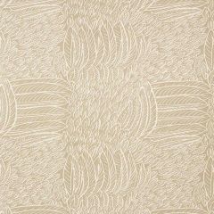 F Schumacher Featherfest Natural 176230 Good Vibrations Collection Indoor Upholstery Fabric
