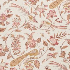 F Schumacher Campagne Rose and Ochre 175955 Country Chic Collection Indoor Upholstery Fabric