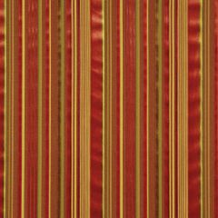 Robert Allen Bronson Stripe Hibiscus Color Library Collection Indoor Upholstery Fabric