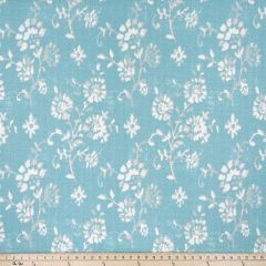 Premier Prints Lenore Aqua / Luxe Polyester Serene Escape Collection Indoor-Outdoor Upholstery Fabric