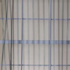 Robert Allen Striped Net Mallard 152332 Drapery Fabric