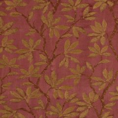 Beacon Hill Summer Leaves Blackberry Silk Collection Indoor Upholstery Fabric