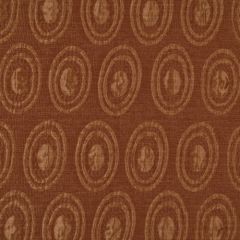 Robert Allen Circle Maze Lava 163990 Indoor Upholstery Fabric